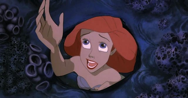 Pieni merenneito ei koskaan saanut onnellista loppuaan. Sääli.