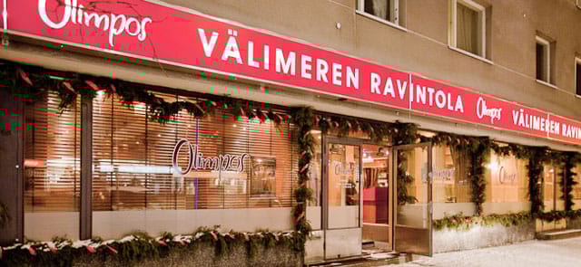 Välimerellinen keidas keskellä pakkasta. Kuva: Olimpos.