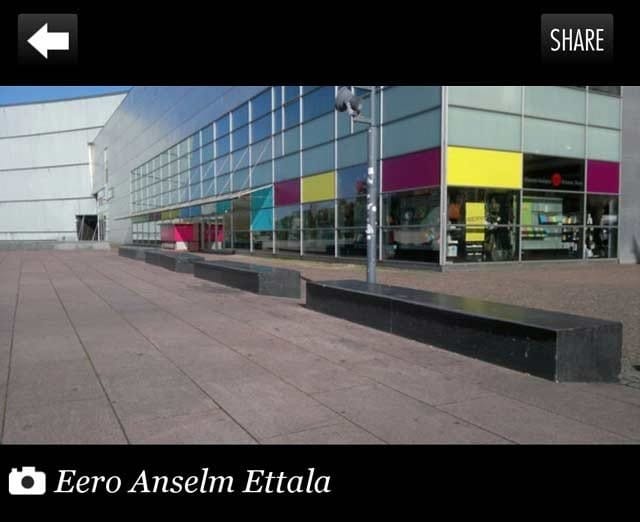 "Legendaspotti missä on hauska lämmitellä skeittipäivää ja tavata kavereita."