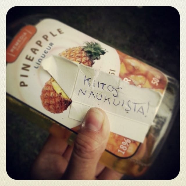 Terkkuja kohteliaille viinavarkaille!