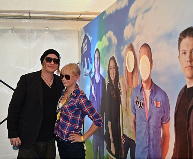 Alueen perältä löytyi kuvausseinä joka oli kovassa käytössä. Jaajo joutui uhrautumaan monesti kuvattavaksi.