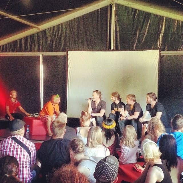 Imagine Dragons vieraili ensimmäistä kertaa Suomessa.