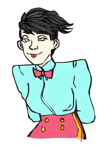 Fanfestin maskotti Fanni.