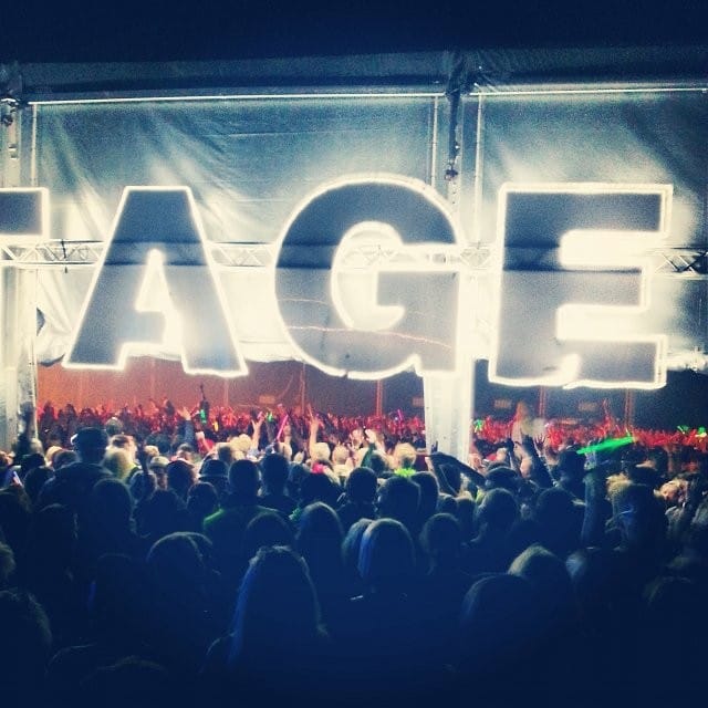 Siellä jossain se Calvin oli.