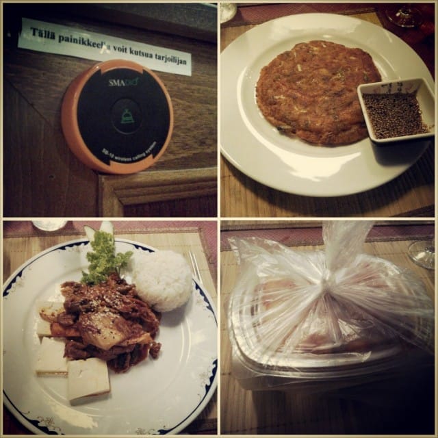 kimchiomeletti, paistettu kimchi, take away kimchi, ja pling! Akuutti kimchihimo tyydytetty.