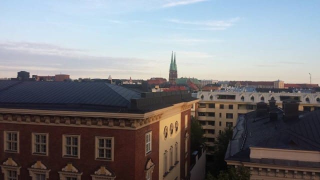 Helsingin kattojen yllä tapasin erään maahanmuuttajan. Sellaisen maahanmuuttajan, jota arvostan suuresti.