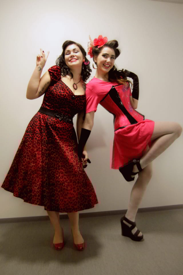 Näytämme ihan samanpituisilta...