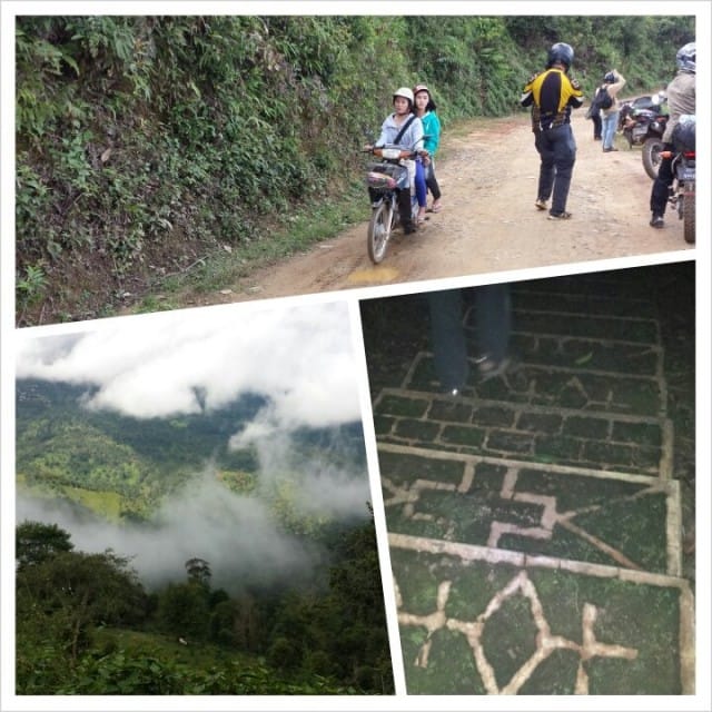 Paikalliset ajavat samoja reittejä kuin me. Ei ole muita teitä. Upeita maisemia ja aavemaisia paikkoja.