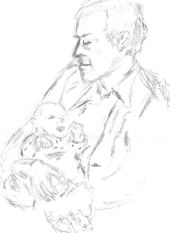 Vanhempi poikamme isänsä sylissä (1973)