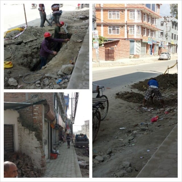 Kathmandussa taloja lyhennettiin 3metriä.