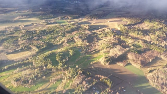 Talma golf ilmasta kuvattuna.