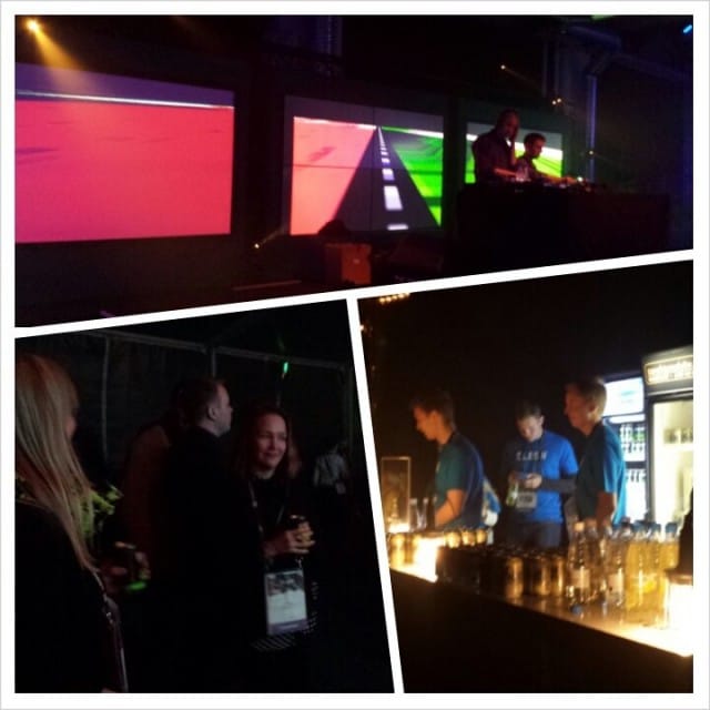 Many DJs. Happy people.  Kaapelitehdas full of partypeople.