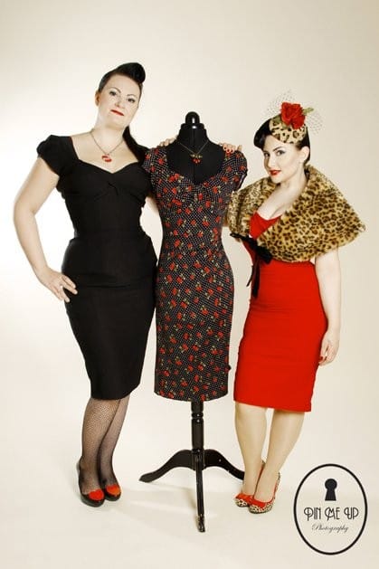 Minä ja ihastuttava Mercy Maybelle. Kuva: Ani Koivisto / Pin Me Up Photography