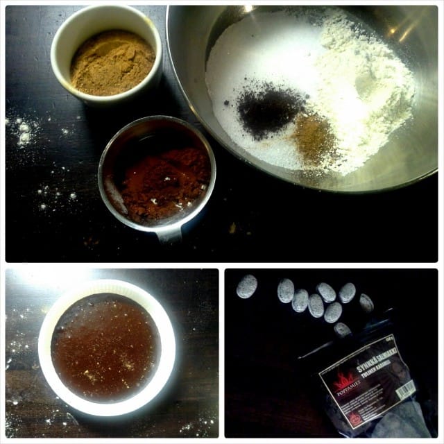 Ujutanpa laavakakkuun suomalaista supertujua chilisalmiakkia, ei se väärin oo! (ei niitä pysty syömään yksistään. Ehkä yhen viikossa)