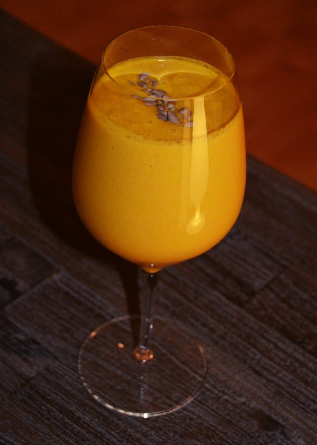 Keittoa viinilasista. Why not?