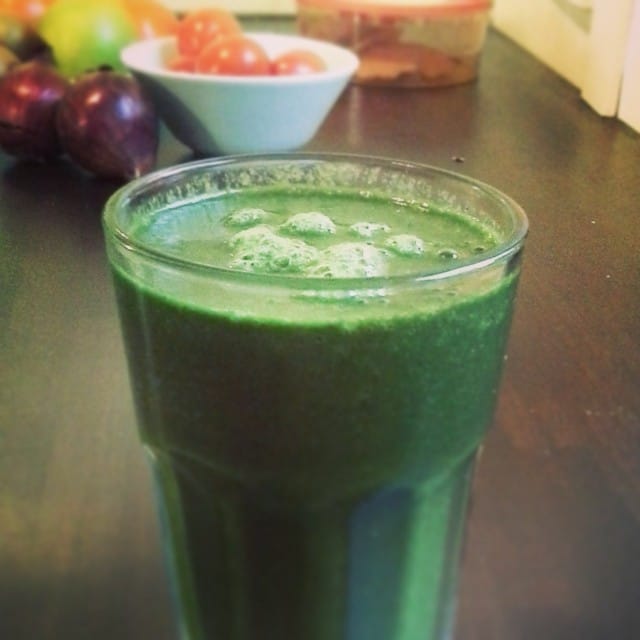 Aloitellessa pienikin määrä vihreää on voitto.