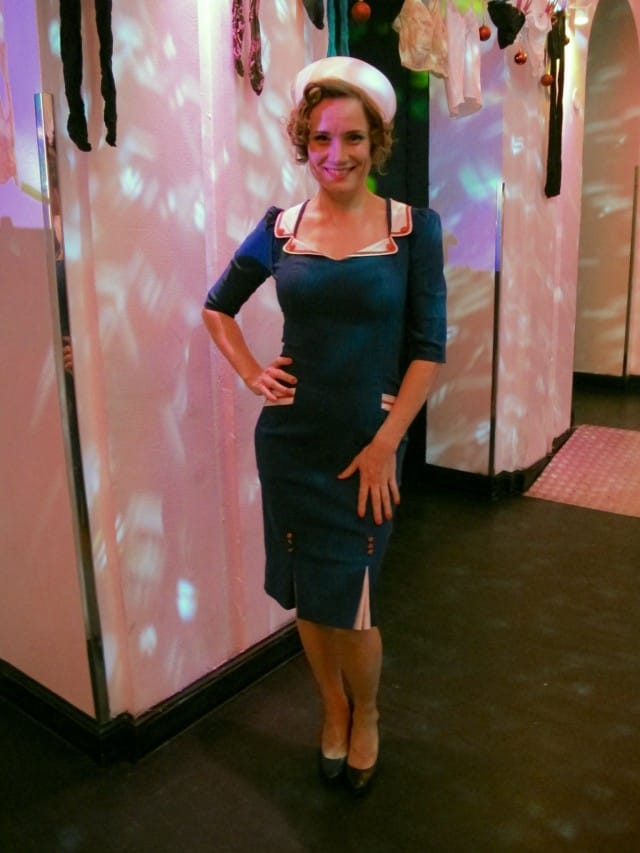 Kristiinan stailaus oli Ani Koiviston ja Miss Coco de Noirin käsialaa