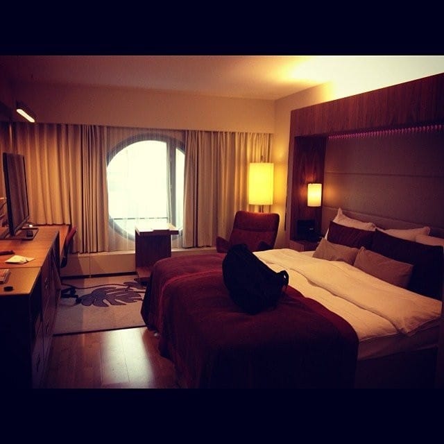 Mun hotellin on hieno. Radisson Blu Royal Kamppi.