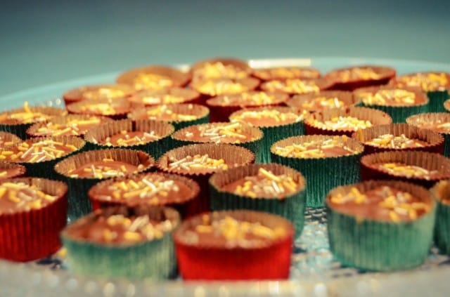 Nigellan maapähkinävoikupit