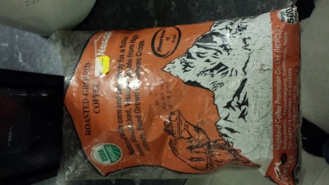 Sain lahjaksi Nepalilaista kahvia. Papuina.