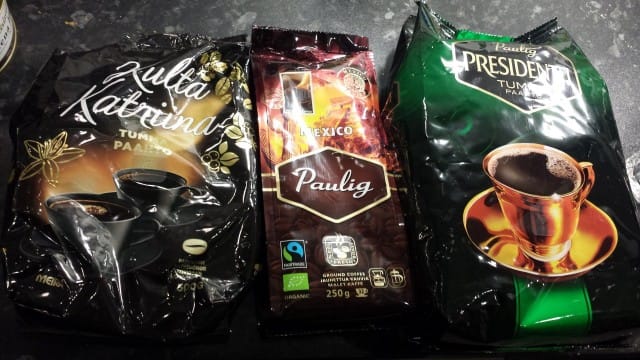 Perus ruokakaupoista saa lähinnä Pauligin ja Meiran tuotteita. Eri papujen makuja opit vain kokeilemalla.