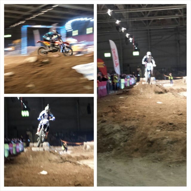 MP -messuilla oli enduro näytöskilpailu. Matti Seistola veti parhaan ajan 1.44.07.