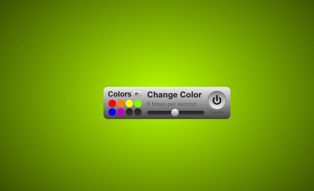 Näppärä discovalo.