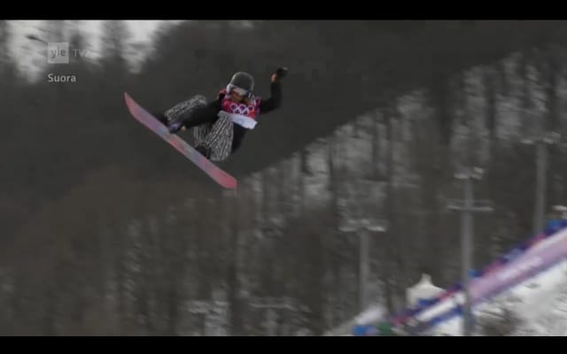 Enni Rukajärvi ja isoa ilmaa