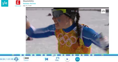 YLEstä kaapattu iloinen KERTTU NISKANEN valmistautuu osuudelleen