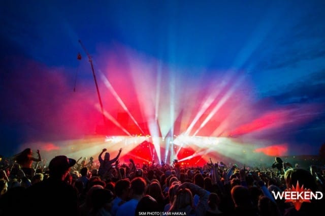 Viime vuonna Weekend Festival oli joidenkin mielestä jopa liian täyteen tupattu.