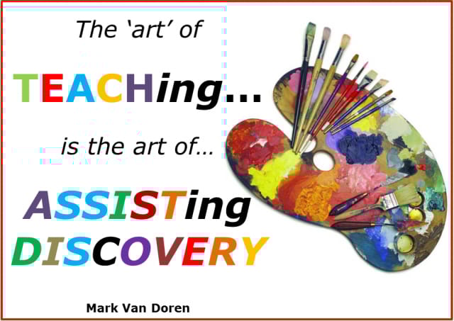 Inspire, and be inspired! :)