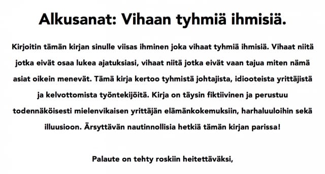 Känkkäränkkä-yrittäjä