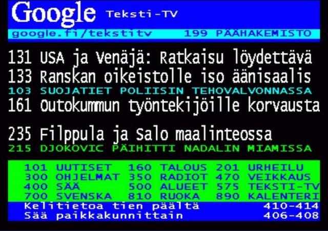 Google osti Teksti-TV:n