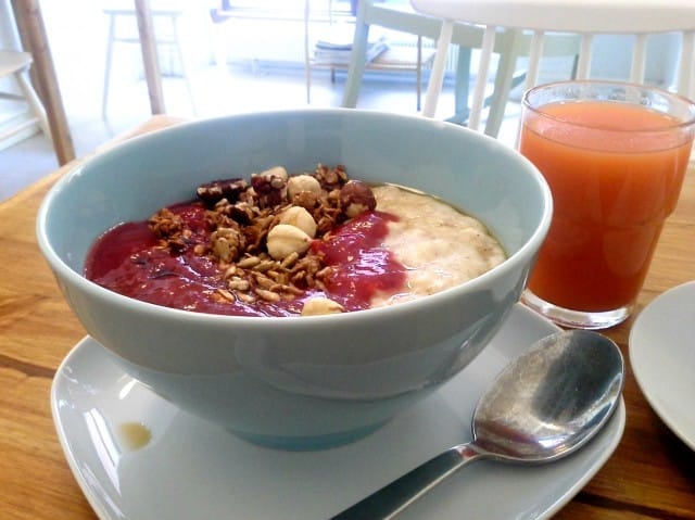 Luxus puuroaamupala!