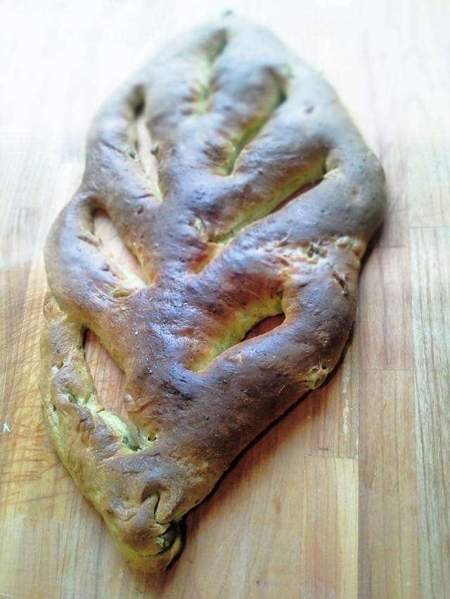 Fougasse -palmunlehti
