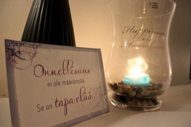 Onnellisuus on elämäntapa.