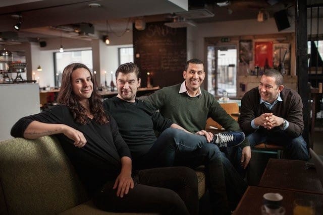 Richard McCormick (vas.), Pasi Virta, Hicham Mountassir ja Hicham Daoussi avasivat Sandron vuoden 2013 tammikuussa.