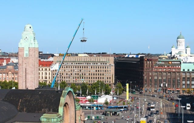 kuva: Dinner in the Sky Helsinki 2013