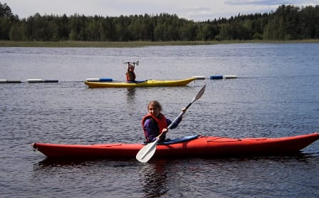 ... välillä kannattaa lepuutta käsiä, ks. takimmaisen oiva ojennus ...