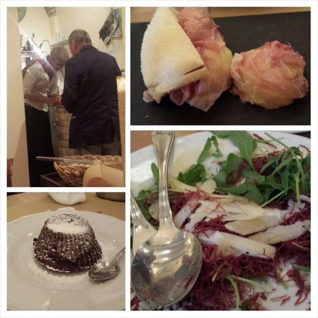 Illan löytö: Osteria Roma in Tavola. Roomassa. Löytyi Tripadvisorin avulla.