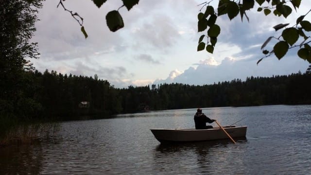 Letturannassa voi käydä myös kalastamassa.