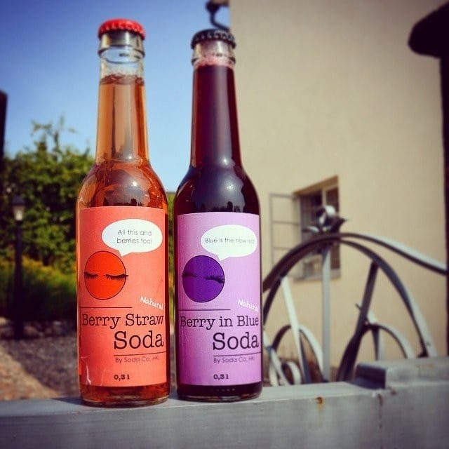 Ensimmäinen sesonkimaku: mustikka.