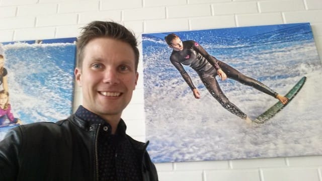 Sirius Sport Resort. Vähän jännittää lähteä lentämään.