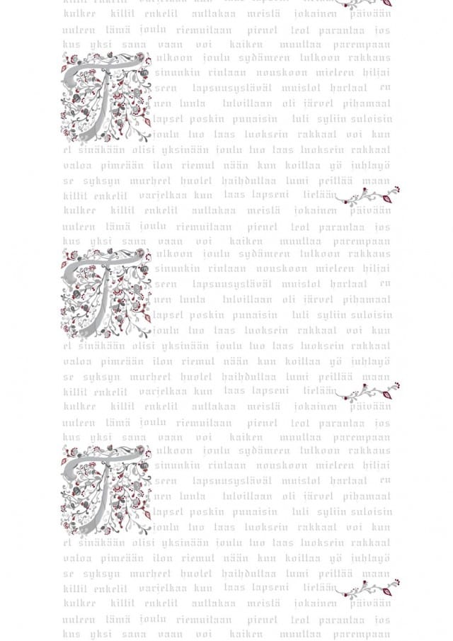 Joululaulu. Kuva:Vallila Interior