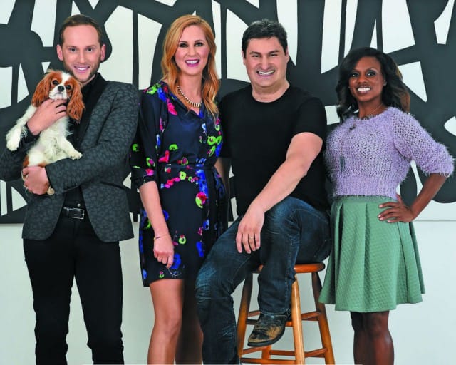 Noah, Marianne, Naughty but Nice Rob Shuter, Delaina (photo: Dimitrios Kambouris)