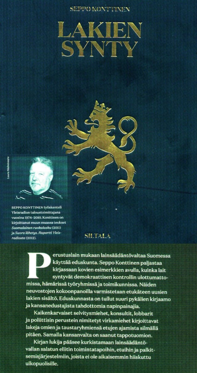 Suomen todellinen valtakoneisto kaikille tutuksi!