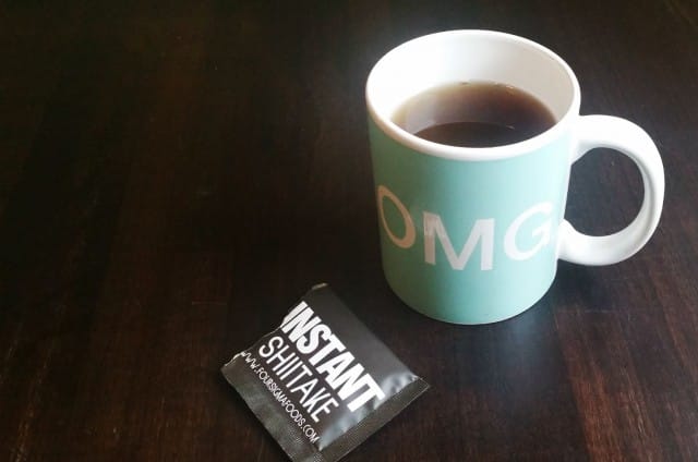 Kahvia? Ei ku siitakesienijuomaa!!!