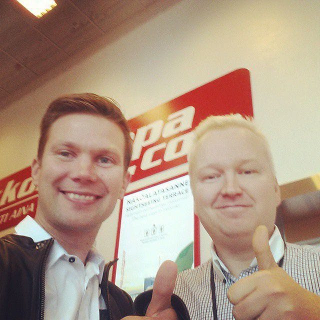 Ilkka Lavas ja Samuli Seppälä