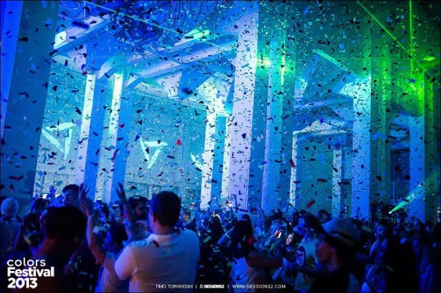 Vuonna 2013 Colorsia juhlittiin Kattilahallissa.