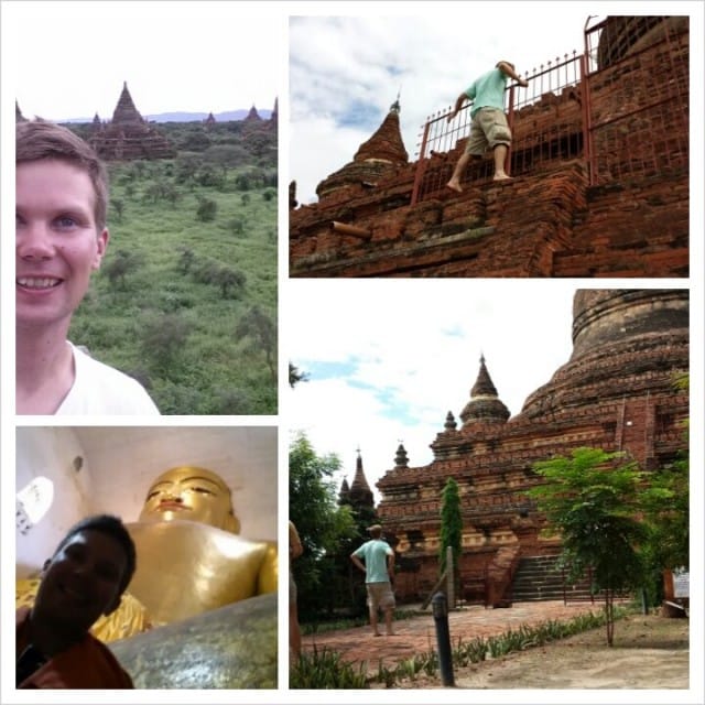 Temppeleille saa vielä kiipeillä. Parin vuoden päästä varmaan osa suljetaan yleisöltä.